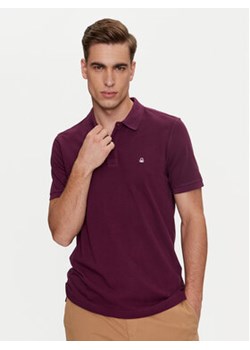 United Colors Of Benetton Polo 3089J3179 Fioletowy Regular Fit ze sklepu MODIVO w kategorii T-shirty męskie - zdjęcie 177200403