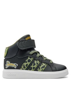 adidas Sneakersy Grand Court Mid Lionking K IF4094 Czarny ze sklepu MODIVO w kategorii Buty sportowe dziecięce - zdjęcie 177201000