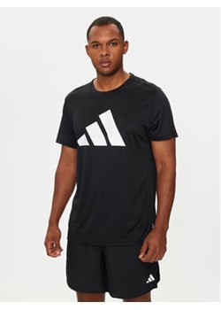 adidas Koszulka techniczna Run It IL7235 Czarny Regular Fit ze sklepu MODIVO w kategorii T-shirty męskie - zdjęcie 177203251