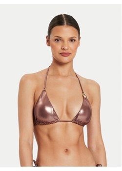 Guess Góra od bikini E4YJ09 KCDG0 Brązowy ze sklepu MODIVO w kategorii Stroje kąpielowe - zdjęcie 177212760