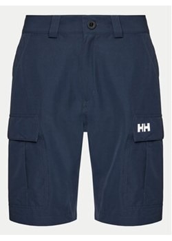 Helly Hansen Szorty materiałowe Hh Qd Cargo 54154 Granatowy Regular Fit ze sklepu MODIVO w kategorii Spodenki męskie - zdjęcie 177216822