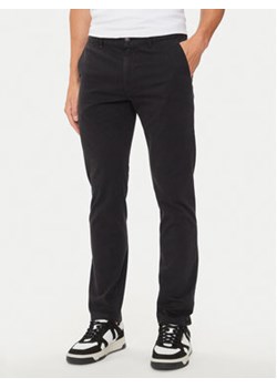 Boss Chinosy 50510933 Czarny Slim Fit ze sklepu MODIVO w kategorii Spodnie męskie - zdjęcie 177219030