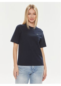 Lacoste T-Shirt TF7215 Granatowy Loose Fit ze sklepu MODIVO w kategorii Bluzki damskie - zdjęcie 177219403