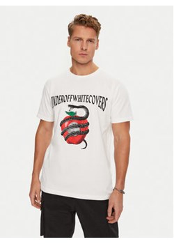 Off-White T-Shirt OMAA027G198770120188 Biały Regular Fit ze sklepu MODIVO w kategorii T-shirty męskie - zdjęcie 177225174