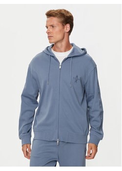 Armani Exchange Bluza 6DZMLC ZJNNZ 15DU Niebieski Regular Fit ze sklepu MODIVO w kategorii Bluzy męskie - zdjęcie 177225850