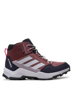 adidas Trekkingi Terrex Ax4r Mid Rain.Rdy IF6519 Brązowy ze sklepu MODIVO w kategorii Buty trekkingowe damskie - zdjęcie 177234484