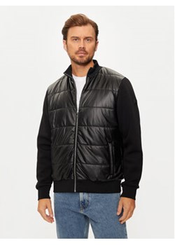 KARL LAGERFELD Kurtka bomber 505065 544565 Czarny Regular Fit ze sklepu MODIVO w kategorii Kurtki męskie - zdjęcie 177235033