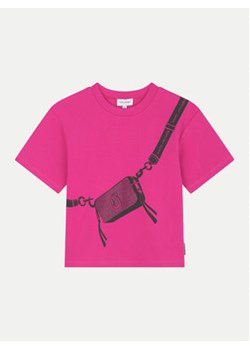 Marc Jacobs T-Shirt W60388 M Różowy Regular Fit ze sklepu MODIVO w kategorii Bluzki dziewczęce - zdjęcie 177242912