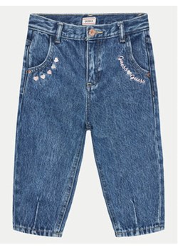 Guess Jeansy K4BA08 D5D70 Granatowy Relaxed Fit ze sklepu MODIVO w kategorii Spodnie dziewczęce - zdjęcie 177244984