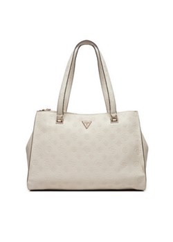 Guess Torebka TWP934 99110 Beżowy ze sklepu MODIVO w kategorii Torby Shopper bag - zdjęcie 177245553