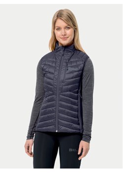 Jack Wolfskin Bezrękawnik Routeburn Pro Ins Vest 1207202 Szary Slim Fit ze sklepu MODIVO w kategorii Kamizelki damskie - zdjęcie 177250704