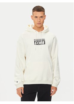 Converse Bluza M Cons Hoodie 10026148-A10 Écru Regular Fit ze sklepu MODIVO w kategorii Bluzy męskie - zdjęcie 177251362