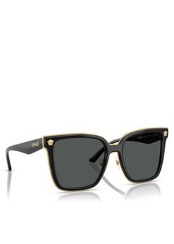 Versace Okulary przeciwsłoneczne 0VE2278D GB1/8758 Czarny ze sklepu MODIVO w kategorii Okulary przeciwsłoneczne damskie - zdjęcie 177258873