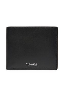 Calvin Klein Duży Portfel Męski Ck Sleek Bifold 5cc W/Coin K50K512691 Czarny ze sklepu MODIVO w kategorii Portfele męskie - zdjęcie 177259994