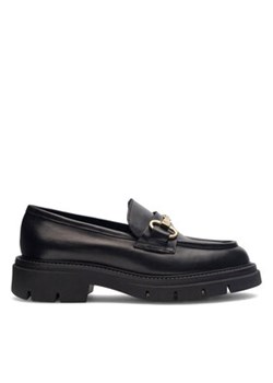 Gino Rossi Loafersy GRACE-I23-26370PE Czarny ze sklepu MODIVO w kategorii Lordsy damskie - zdjęcie 177263974