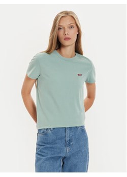 Levi's® T-Shirt The Perfect 39185-0325 Niebieski Standard Fit ze sklepu MODIVO w kategorii Bluzki damskie - zdjęcie 177264423