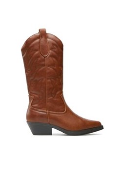 ONLY Shoes Kowbojki Onlbronco 15304379 Brązowy ze sklepu MODIVO w kategorii Kozaki damskie - zdjęcie 177266644