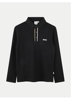 Boss Polo J51175 S Czarny Regular Fit ze sklepu MODIVO w kategorii T-shirty chłopięce - zdjęcie 177267504