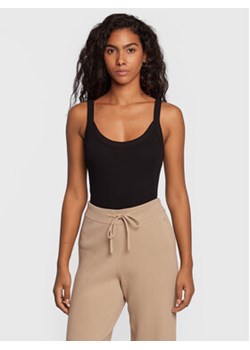 Gina Tricot Top Basic 14188 Czarny Slim Fit ze sklepu MODIVO w kategorii Bluzki damskie - zdjęcie 177268532