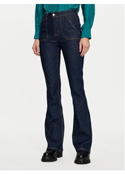 United Colors Of Benetton Jeansy 478WDF07A Granatowy Flare Fit ze sklepu MODIVO w kategorii Jeansy damskie - zdjęcie 177278872