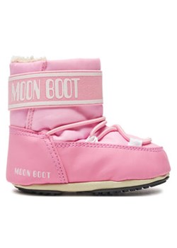 Moon Boot Śniegowce 80D3401020 Różowy ze sklepu MODIVO w kategorii Buty zimowe dziecięce - zdjęcie 177286240