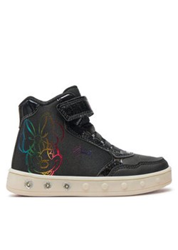 Geox Sneakersy Skylin Girl J468WE 011KN C9999 M Czarny ze sklepu MODIVO w kategorii Buty sportowe dziecięce - zdjęcie 177288133