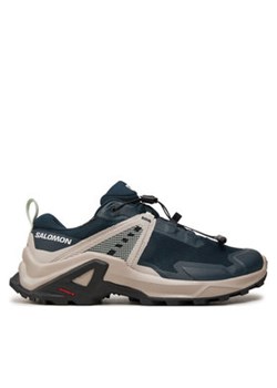 Salomon Trekkingi X Raise Gore-Tex L47458300 Granatowy ze sklepu MODIVO w kategorii Buty trekkingowe dziecięce - zdjęcie 177288212