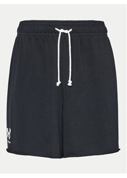 Under Armour Szorty sportowe UA Rival Terry 1382427 Czarny Regular Fit ze sklepu MODIVO w kategorii Spodenki męskie - zdjęcie 177288742