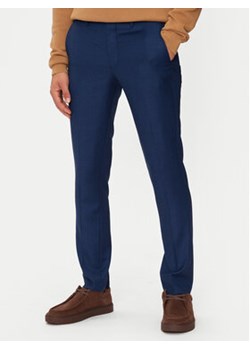 Jack&Jones Chinosy Solaris 12141112 Granatowy Super Slim Fit ze sklepu MODIVO w kategorii Spodnie męskie - zdjęcie 177291414