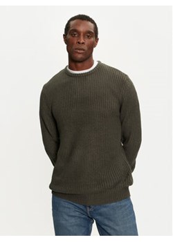 Brave Soul Sweter MK-230BINARY3 Zielony Regular Fit ze sklepu MODIVO w kategorii Swetry męskie - zdjęcie 177294500