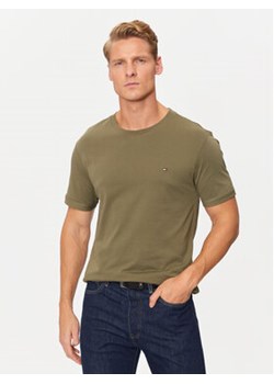 Tommy Hilfiger T-Shirt UM0UM03362 Zielony Regular Fit ze sklepu MODIVO w kategorii T-shirty męskie - zdjęcie 177295761