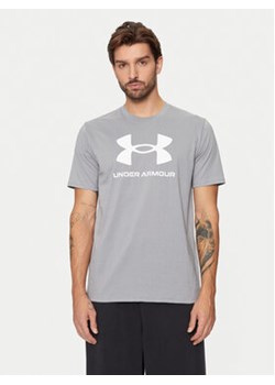 Under Armour T-Shirt Ua Sportstyle Logo Update Ss 1382911 Szary Loose Fit ze sklepu MODIVO w kategorii T-shirty męskie - zdjęcie 177296403