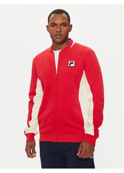 Fila Bluza Settanta FAM0645 Czerwony Regular Fit ze sklepu MODIVO w kategorii Bluzy męskie - zdjęcie 177300643