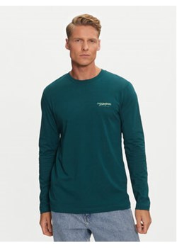 Jack&Jones Longsleeve Alvis 12259735 Zielony Standard Fit ze sklepu MODIVO w kategorii T-shirty męskie - zdjęcie 177301354