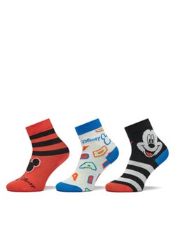 adidas Zestaw 3 par wysokich skarpet dziecięcych Mickey Mouse Crew Socks 3 Pairs IB6776 Kolorowy ze sklepu MODIVO w kategorii Skarpetki dziecięce - zdjęcie 177302794