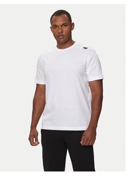 EA7 Emporio Armani T-Shirt 6DPT06 PJFFZ 0100 Biały Regular Fit ze sklepu MODIVO w kategorii T-shirty męskie - zdjęcie 177304750