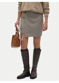 Vero Moda Spódnica mini Kawi 10319663 Beżowy Regular Fit ze sklepu MODIVO w kategorii Spódnice - zdjęcie 177305554