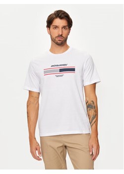 Jack&Jones T-Shirt South 12256784 Biały Standard Fit ze sklepu MODIVO w kategorii T-shirty męskie - zdjęcie 177306871