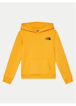 The North Face Bluza Redbox NF0A89H9 Żółty Relaxed Fit ze sklepu MODIVO w kategorii Bluzy chłopięce - zdjęcie 177309742