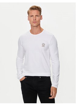 Versace Longsleeve AUU01007 1A10011 Biały Regular Fit ze sklepu MODIVO w kategorii T-shirty męskie - zdjęcie 177310553