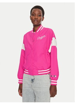 Champion Kurtka bomber Yankees 116470 Różowy Loose Fit ze sklepu MODIVO w kategorii Kurtki damskie - zdjęcie 177312730