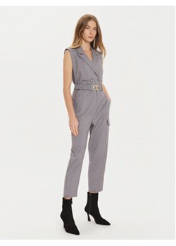 TWINSET Kombinezon 242TP2280 Szary Regular Fit ze sklepu MODIVO w kategorii Kombinezony damskie - zdjęcie 177315264