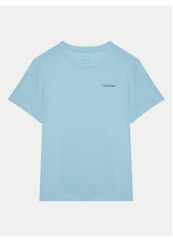 Calvin Klein Jeans T-Shirt IU0IU00683 Błękitny Regular Fit ze sklepu MODIVO w kategorii T-shirty chłopięce - zdjęcie 177317601