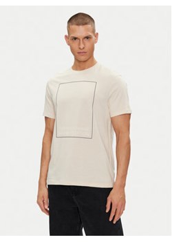 Armani Exchange T-Shirt 3DZTHB ZJ8EZ 1792 Beżowy Regular Fit ze sklepu MODIVO w kategorii T-shirty męskie - zdjęcie 177319790