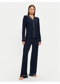 Tommy Hilfiger Piżama UW0UW05558 Granatowy Relaxed Fit ze sklepu MODIVO w kategorii Piżamy damskie - zdjęcie 177323801