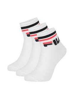 Fila Skarpety F9398-AW24 (3-pack) Biały ze sklepu MODIVO w kategorii Skarpetki damskie - zdjęcie 177326543