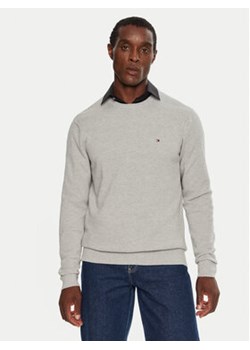 Tommy Hilfiger Sweter MW0MW36347 Szary Regular Fit ze sklepu MODIVO w kategorii Swetry męskie - zdjęcie 177334943