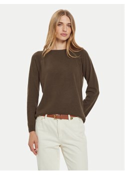 United Colors Of Benetton Sweter 1035D1P17 Brązowy Regular Fit ze sklepu MODIVO w kategorii Swetry damskie - zdjęcie 177337840