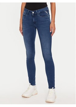 REPLAY Jeansy WH689 .000.817 743 Niebieski Skinny Fit ze sklepu MODIVO w kategorii Jeansy damskie - zdjęcie 177340002