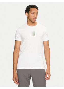 Calvin Klein Jeans T-Shirt Metallic Box J30J325686 Biały Slim Fit ze sklepu MODIVO w kategorii T-shirty męskie - zdjęcie 177344174